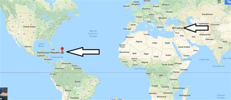 dominik cumhuriyeti nerede dünya haritası